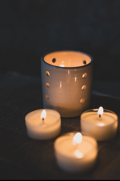 Artisan Hand Made Faiselle Tea Light Holders