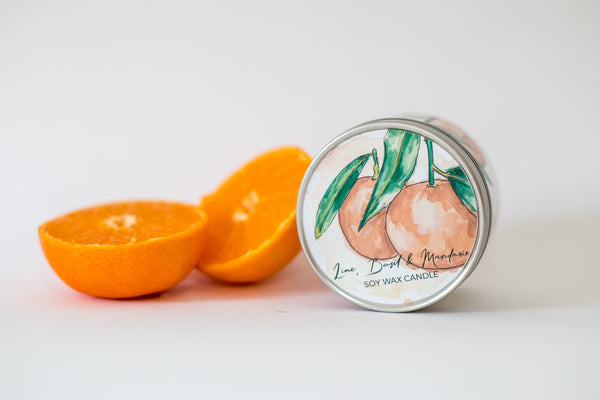 Smells Kind is Kind Candle in Lime, Basil & Mandarin