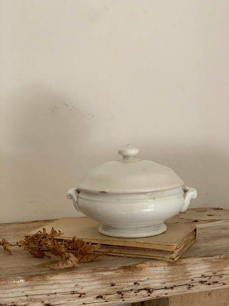 Mini French Tureen Candle in Black Tea & Jasmine