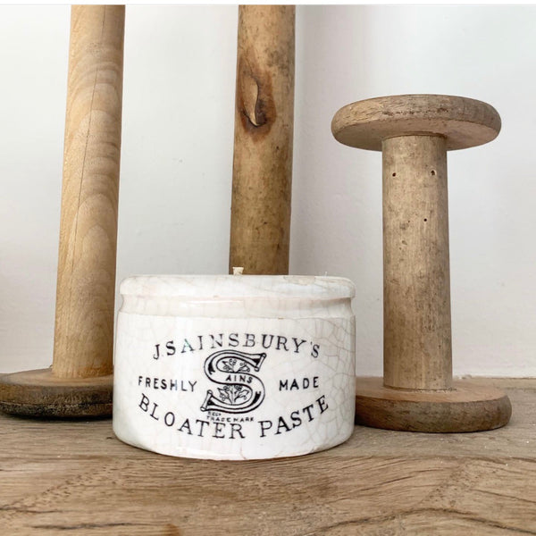 Vintage J Sainsburys Pot Candle in Wild Fig