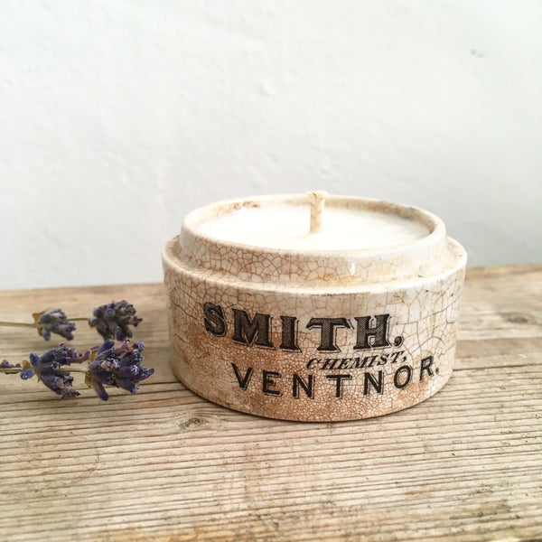 Smith Chemist Vintage Paste Pot Candle in Lavender & Sea Salt
