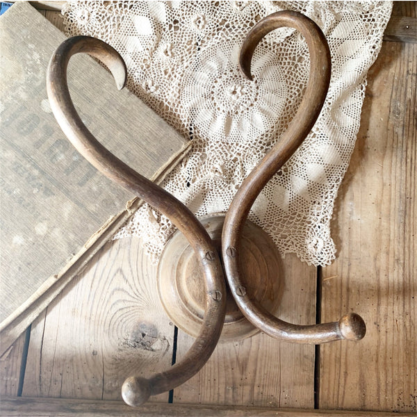 Wooden French Antique Wall Hook – Ivy Joan Home - Main Image