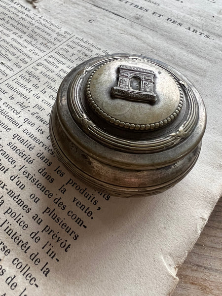 Antique French ashtray Arc de Triomphe