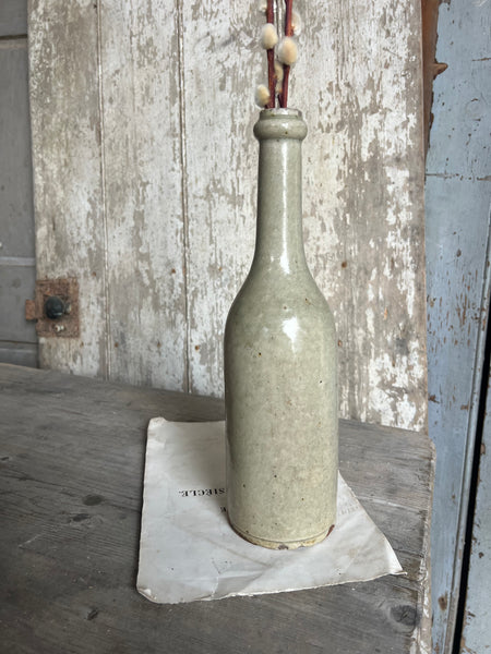 French Stoneware Bottle