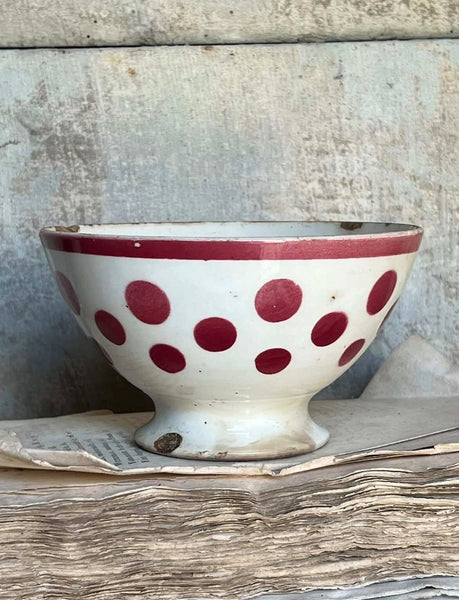 Cute Vintage Spotty Cafe Au Lait