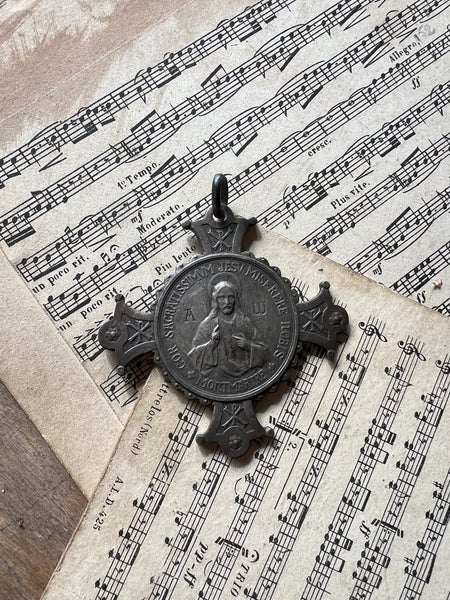Large religious medallion