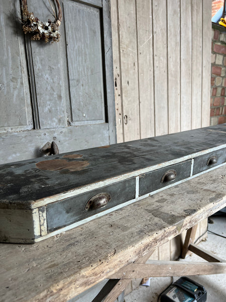 Vintage French Bank of Drawers