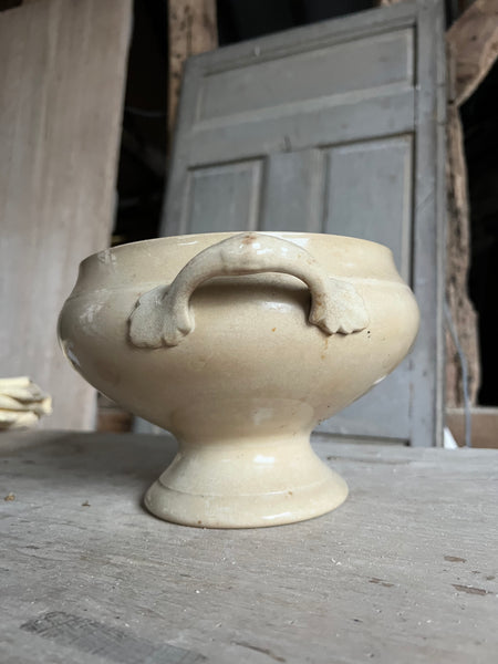 Crazed Vintage French Soupiere