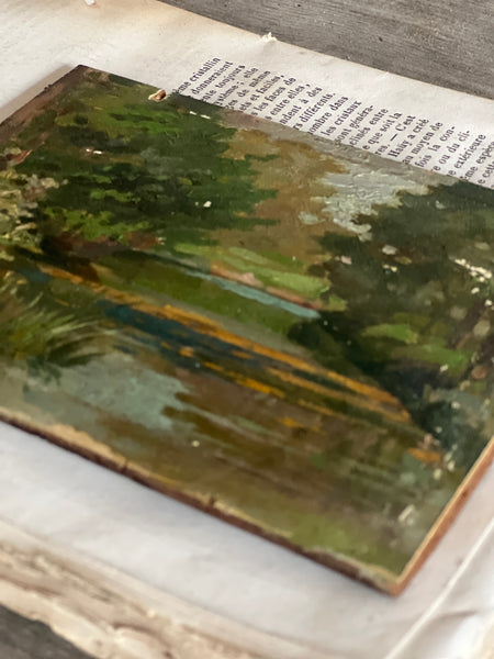 Landscape Oil on Board