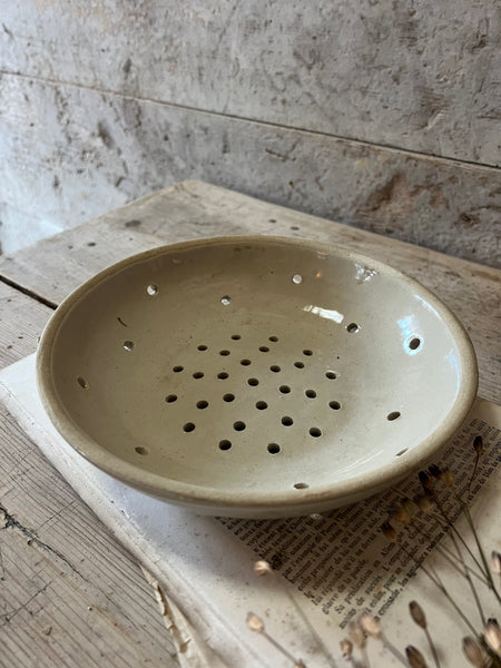 Gorgeous Stoneware Strainer