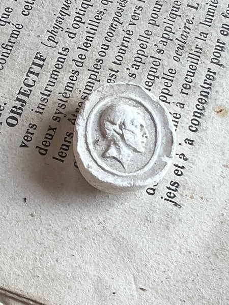 Mini Vintage Plaster Coin