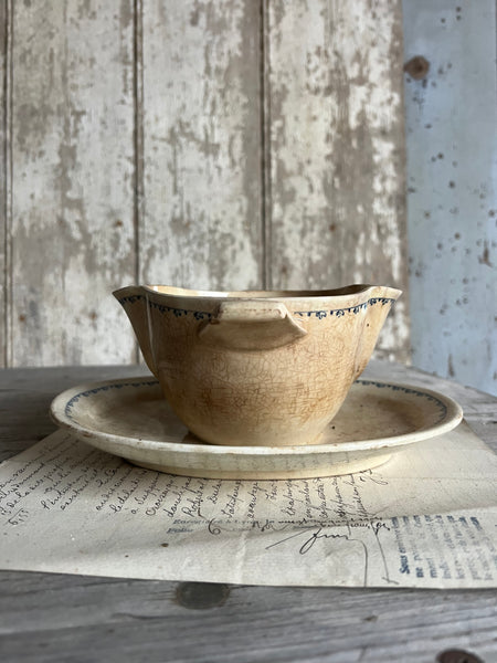Vintage French Sauce Dish