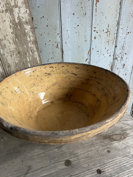 French Earthenware Mixing Bowl