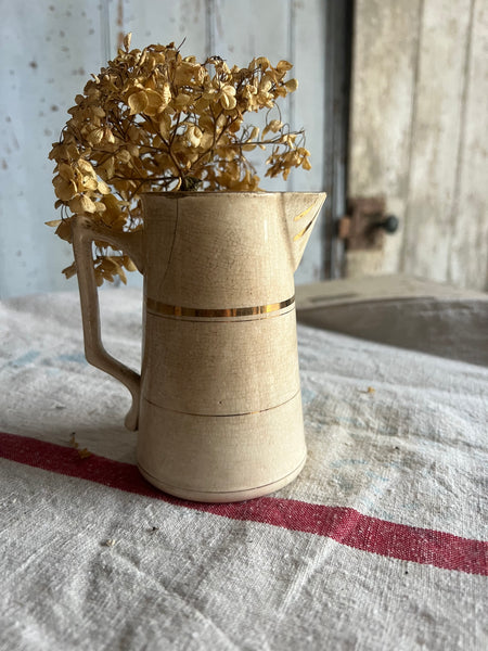 Stunning Vintage Crazed Small Jug