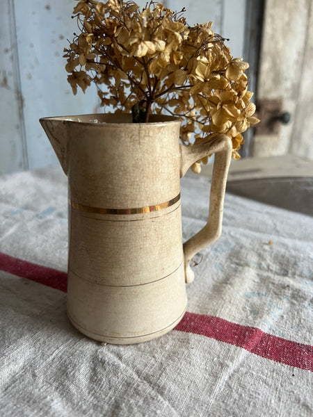 Stunning Vintage Crazed Small Jug