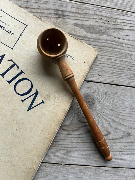 Mini Vintage French Olive Spoon