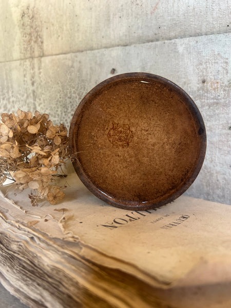 Chunky Buttery Antique Confiture Pot