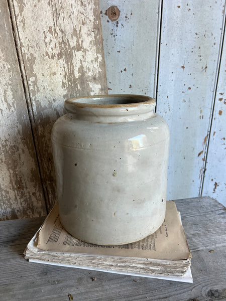 Large French Stoneware Jar