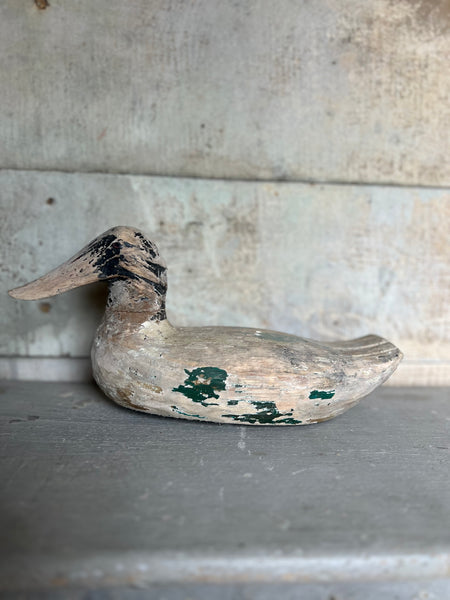 Vintage French Decoy Duck