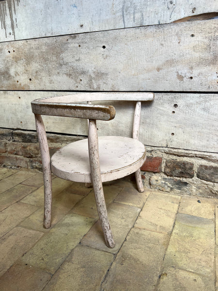 Sweet Chippy Paint Vintage French Child’s Chair