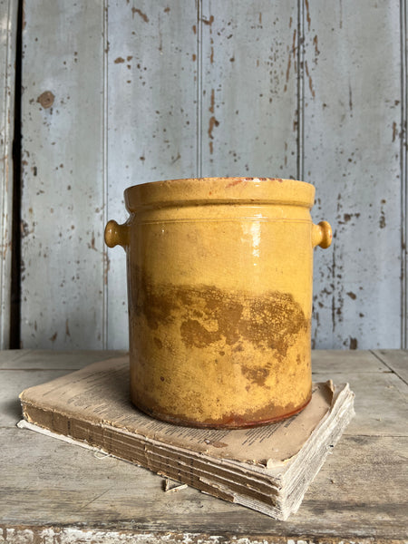 Antique Handled Preserves Pot