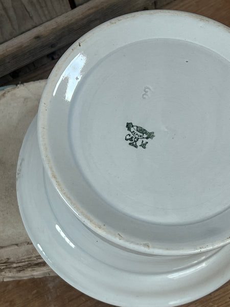 French Creil Et Montereau Pot