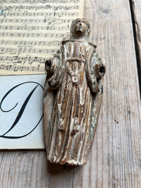 French Antique Religious Figure
