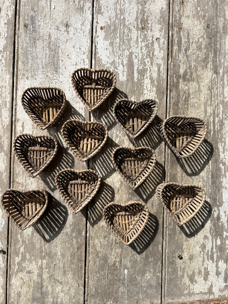 Small Vintage French Heart Cheese Mould
