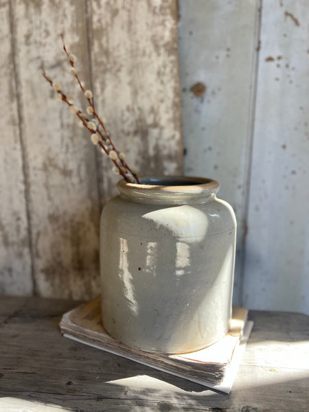 Large French Stoneware Jar