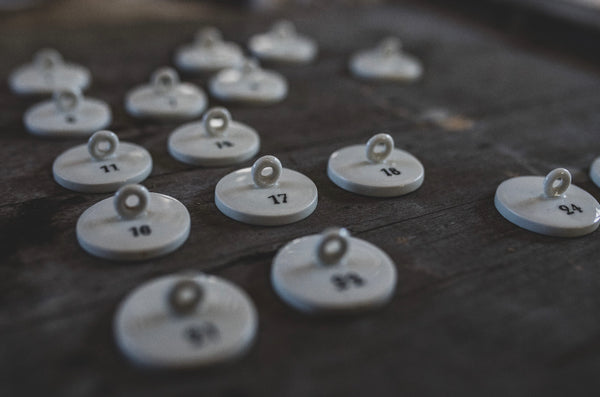Sweet Scientific Numbered Chemist Lids