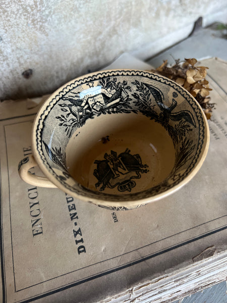 Vintage Transferware Cup