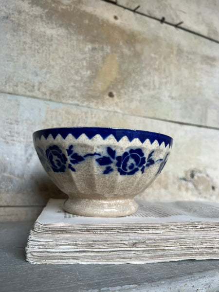 French Transferware Cafe au Lait bowl