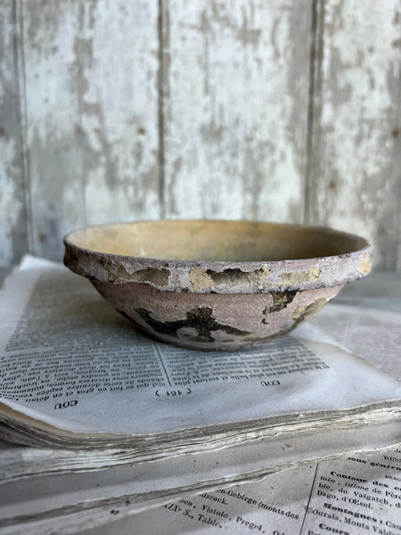 Antique Earthenware Bowl from Provence