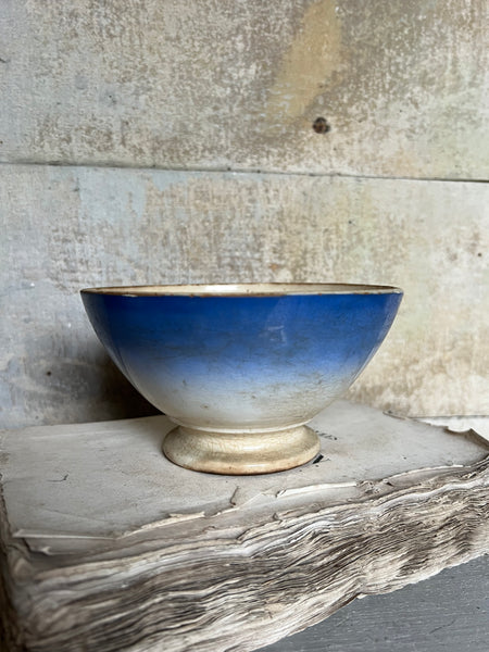 Rustic French Ombre Cafe au Lait bowl