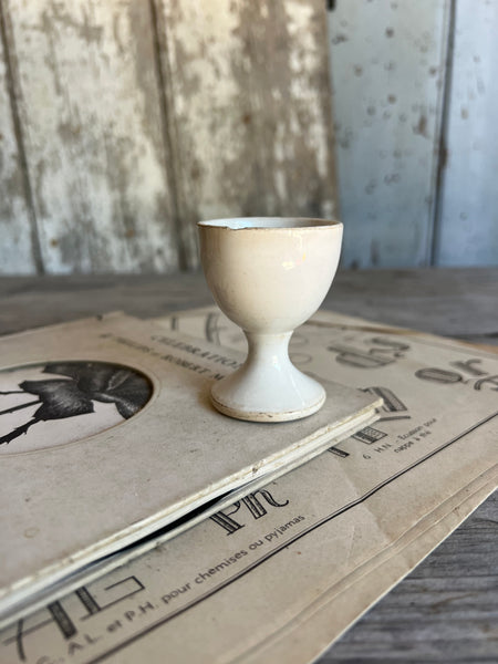 Vintage Aged French Eggcup