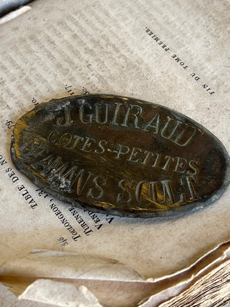 Sweet Antique French Sign