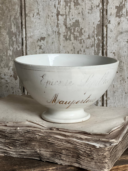 Vintage French Cafe au Lait Bowl