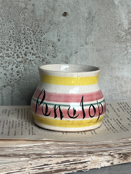 Vintage Crazed Penelope Cup