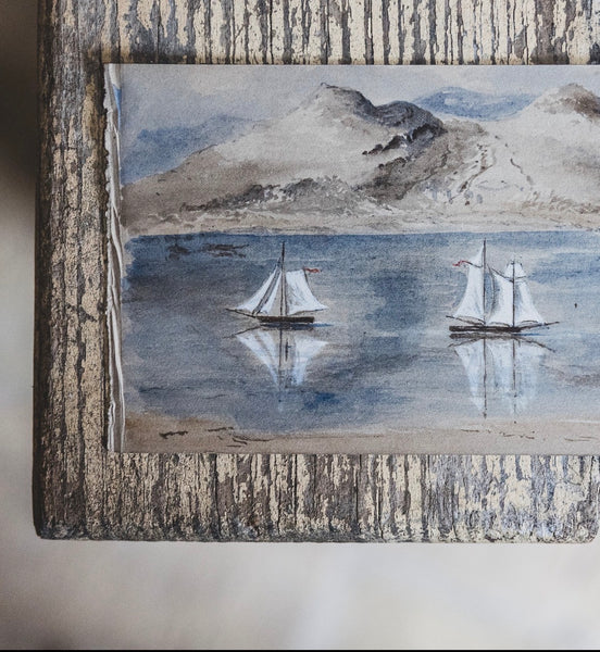 Gorgeous Boat Watercolour