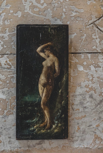 Beautiful Antique Painting on Board