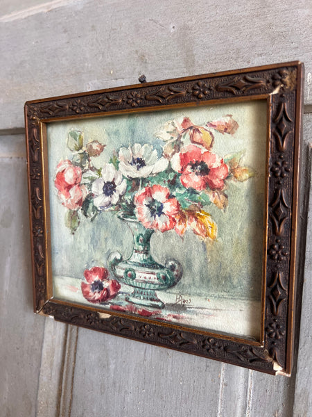 Sweet French Watercolour Painting