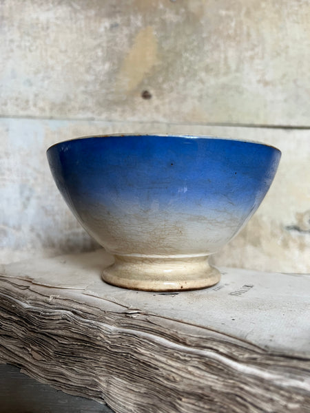 Rustic French Ombre Cafe au Lait bowl