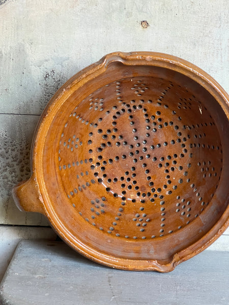 Large Vintage French Strainer