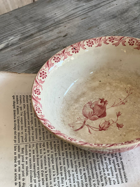 French Transferware Bowl