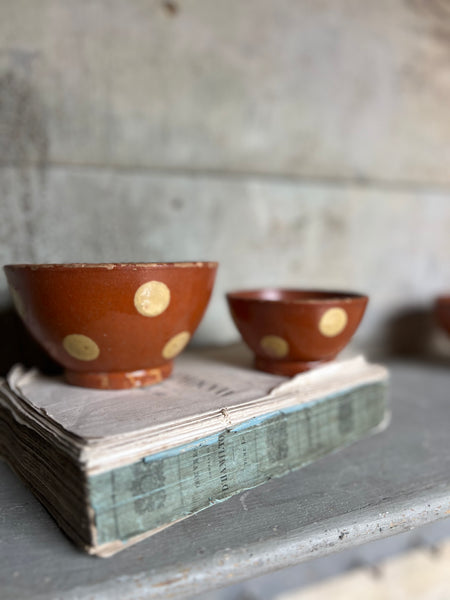 Vintage Dotty Bowls from