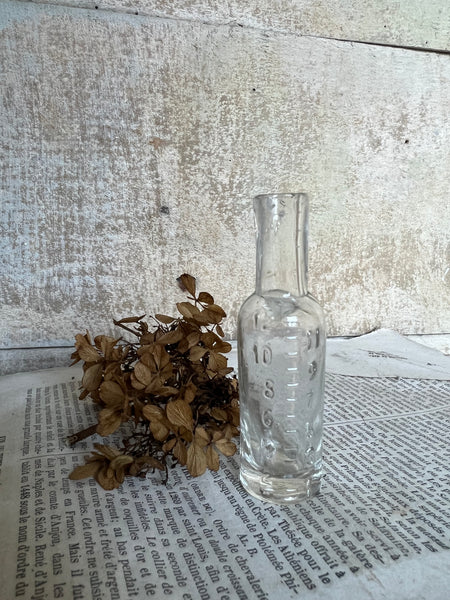 Mini Vintage French Bottle