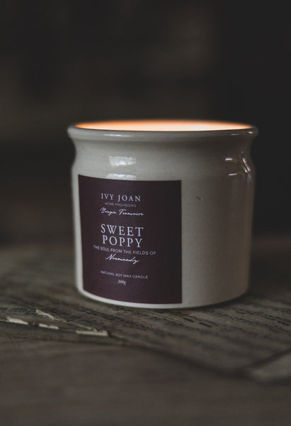 Bougie Française - Sweet Poppy - Normandy