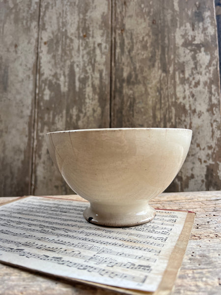 Beautifully Aged French Cafe au Lait Bowl