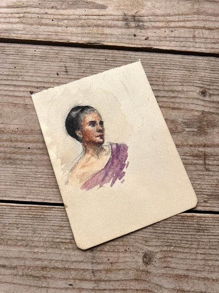 Beautiful Watercolour Portrait