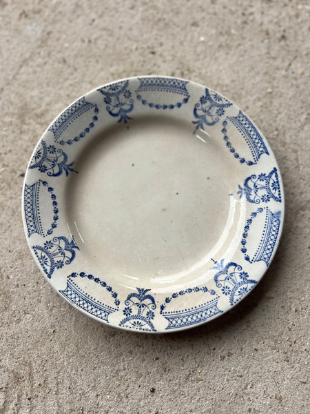 Sweet French Transferware Plate